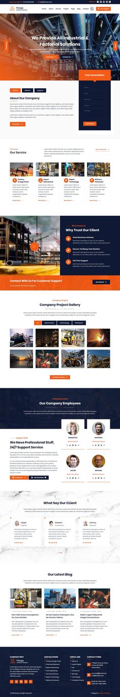 Manufacturing Website Design, Engineering Website Design, Industrial Website Design, Industrial Website, Engineering Website, Website Responsive, Website Layout Inspiration, Web Design Websites, Design Websites