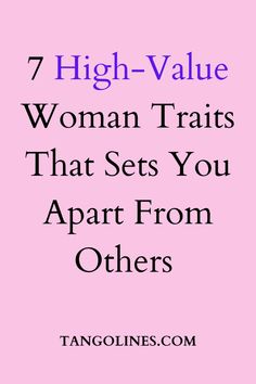 If you want to level up in life or your dating journey, these traits will make men see you as a high-value woman High Value Woman Traits, Level Up In Life, A High Value Woman, High Value Woman, Managing Finances, Successful Relationships, Friends With Benefits