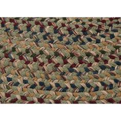 Three Posts Greenlaw Palm Area Rug Rug Size: Round 11' Rug Size, Area Rug, Rug, Green, Design