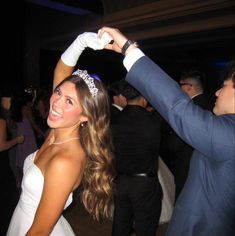 a bride and groom dancing at their wedding reception