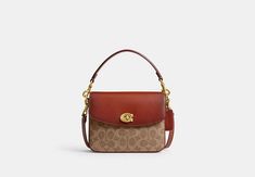 Cassie Crossbody Bag 19 In Signature Canvas | COACH Coach Cassie 19, Coach Cassie, Chain Top, Signature Canvas, Small Leather Goods, Leather Design, New Handbags, Crossbody Strap, Coach Handbags