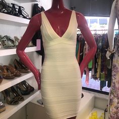 White Herve Leger Bandage Dress. Great For Summer ! Bandage Dress Herve Leger, Herve Leger Dress, Herve Leger, Bandage Dress, Colorful Dresses, White Dress, Color White, Mini Dress, Womens Dresses