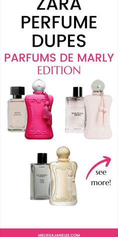 These Zara dupes for Parfums de Marly fragrances will save you a small fortune! Get dupes for Delina and more famous perfumes from this expensive range of scents. Famous Perfumes, Lost Cherry, Baccarat Rouge 540, Perfume Display, Perfume Body Spray