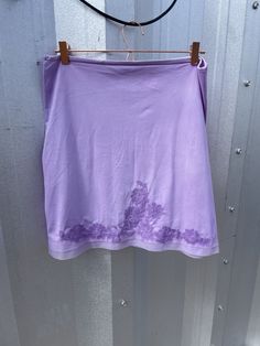 Vintage 1960s Van Raalte lilac purple floral lace embroidered slip skirt  Made from nylon, very soft  Not see through  Good condition besides a few minor tiny holes, similar to tag holes, hardly noticeable, shown in photos  Lying flat: Waist: 17"+ some stretch  Length: 20" Slip Skirt, Tucson Az, Lilac Purple, Vintage 1960s, Purple Floral, Tucson, Floral Lace, Lilac, 1960s