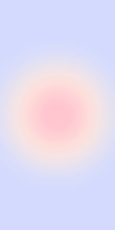 an orange and pink circle on a blue background