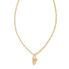 Personalize your everyday look with the Kendra Scott Crystal Letter V Short Pendant Necklace in White Cubic Zirconia. Whether you're rocking your initial or a loved one's, this sentimental layer is one you'll keep coming back to again and again. Metal - 14k Gold Over Brass Material - White Cubic Zirconia Closure - Lobster clasp Size - 16 Inch chain with 3 Inch extender, Pendant - 0.62 Inches in Length and 0.35 Inches in Width V Necklace, Jewelry Wishlist, Short Pendant Necklace, Wedding Day Jewelry, Kendra Scott Necklace, Letter V, John Hardy, Again And Again, Ring Size Guide