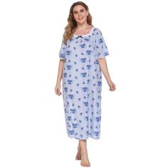 Winter Loungewear, Casual Long Dress, Long Nightdress, Long Dress Plus Size, Product Composition, Plus Size Sleepwear, Plus Size Pajamas