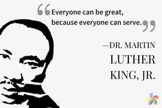 martin luther king quote on white background