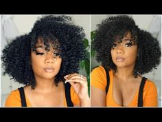 Black Hair Crochet Hairstyles, Crochet Hair Bob Styles, Crotchet Curly Bob Hairstyles, Natural Looking Crochet Hair, Loose Hair Crochet Styles, Trendy Tresses Crochet Hair, Crochet Wedding Hairstyles Black Women, Curly Crochet Hair Styles Short Bob, Afro Weave Hairstyles