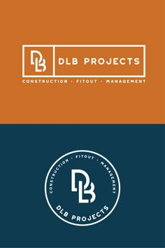 three different logos with the words, blb projects and an image of a man's head