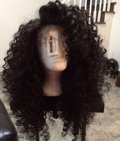 Kinky Curly Fluffy Super Long Synthetic Hair Lace Front Cap For African American Women Wigs 30 Inches Hair Game, Long Curly Hair, Love Hair, Lace Closure, Virgin Hair, Pretty Hairstyles, Baby Hairstyles