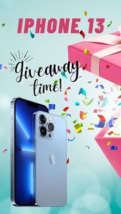 the iphone 13 giveaway time is here