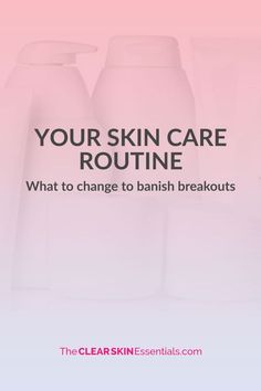 Learn how your skin care routine is making your breakouts and acne worse, and what simple adjustments can make your skin better! Cheap Skin Care Products, Braut Make-up, Sensitive Skin Care, Skin Therapy, Skin Care Remedies, Skin Routine, Daily Skin Care, Perfect Skin