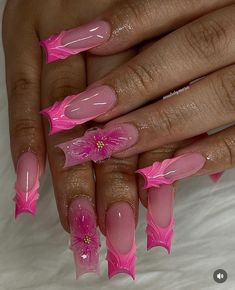 Easy Nails, French Tip Acrylic Nails, Vacation Nails, Nail Swag