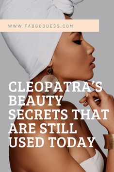 Beauty Secrets Hair, Cleopatra Makeup, Milk Baths, Black Pin Up, Queen Cleopatra, Greek Beauty, Aging Beauty