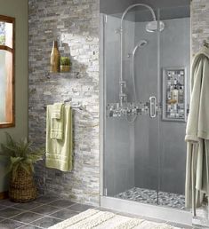 the mosaic collection includes towels, bathrobes, and shower accessories in various colors