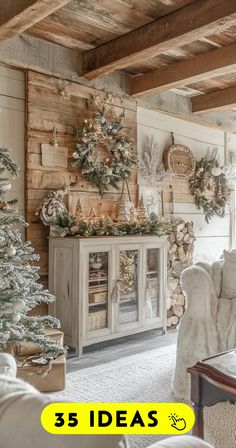 Create a magical farmhouse Christmas with rustic decor elements. Incorporate wooden accents, evergreen garlands, and twinkling lights for a charming atmosphere. Explore 35 hairstyle options to complement your festive look. Celebrate the season with timeless farmhouse elegance. Christmas Door Decoration, Christmas Bathroom Decor, Christmas Bathroom, Cozy Holiday, Indoor Christmas Decorations, Indoor Christmas, Farmhouse Christmas Decor, Christmas Decor Ideas