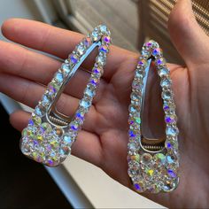 Brand New, Never Worn. Tags: Hair Clips Korean K-Pop Style Diamond Oversized Diy Hair Accessories Tutorial, Accessories Tutorial, Hair Accessories Tutorial, Rhinestone Hair Clip, Pop Style, Butterfly Hair Clip, Korean K Pop, Creative Hairstyles, Butterfly Hair