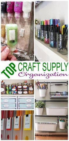 craft supply organization ideas for the home