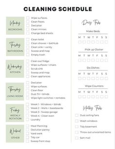 Workout Tracker Printable Adult Cleaning Schedule, Cleaning Planner Ideas, Chore Chart For Adults, Editable Cleaning Checklist, Deep Cleaning House Checklist, Bedroom Cleaning Checklist, Cleaning Lists, Chores List, Fall Cleaning Checklist