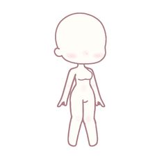 a drawing of a person standing in front of a white background with no shirt on