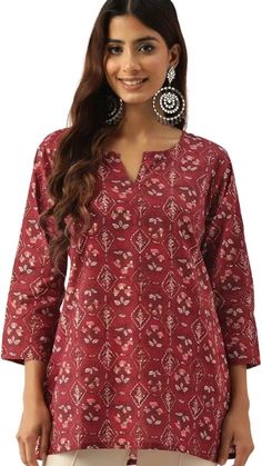 beautiful🥰 aesthetic short kurti for women best for college or office wear ✨ Short Kurti For Women, Churidar Neck, Kurti For Women, Straight Kurti, Kurti Patterns, Short Kurti, Kurti Neck, Women Aesthetic