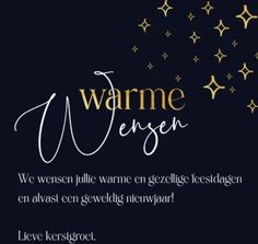 a black background with gold stars and the words warme wersen on it