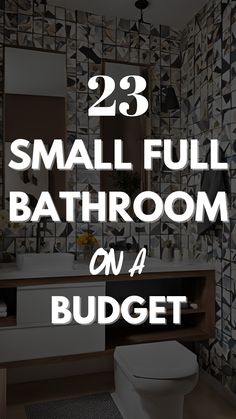 small full bathroom on a budget Renovation Small Bathroom, Stylish Small Bathroom Ideas, Simple Bathroom With Tub, Bathroom Ideas Simple Budget, Smaller Bathroom Ideas, Triangle Bathroom Layout, Bathroom Remodel On A Budget Modern, Guest Bathroom Remodel On A Budget, Small Master Bath Decor