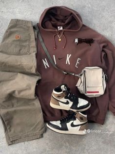 Cute Nike Outfits, Street Fashion Men Streetwear, Guys Clothing Styles, Mens Outfit Inspiration, Neue Outfits