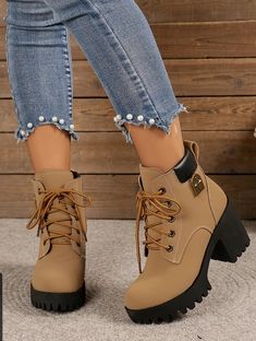 Orthopedic Shoes Stylish, Autumn Boots, Platform Boots Chunky, Leather High Heel Boots, Casual Ankle Boots, Boots For Short Women, Leather Boots Heels, Orthopedic Shoes, Shoes Boots Ankle