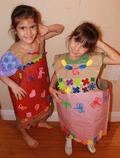 Paper Bag Princess Dresses  (inspired by The Paper Bag Princess by Robert Munsch) Paper Bag Princess Costume, The Paper Bag Princess, Teaching Books, Princess Activities, Children's Book Week, Paper Bag Princess, Robert Munsch, Recycling Activities