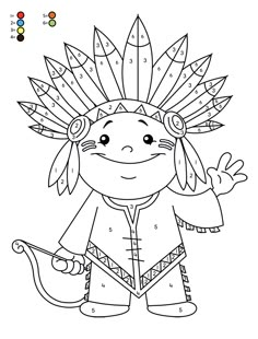 People Coloring Pages, Boy Coloring, Wilde Westen, Thanksgiving Coloring Pages, Native American Crafts, Coloring Pages For Boys, Indian Crafts, 수채화 그림, Far West