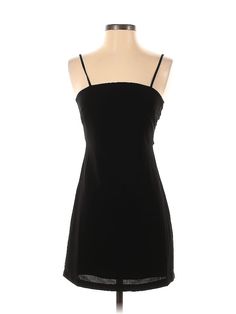 Lulus Cocktail Dress Size: X-Small Black Dresses - used. 100% POLYESTER, Sheath, Square, Solid, Short, Sleeveless | Lulus Cocktail Dress - Sheath: Black Solid Dresses - Used - Size X-Small Lulus Black Handbag, Small Black Dress, Black Cocktail, Black Cocktail Dress, Solid Dress, Black Dresses, Black Solid, Cocktail Dress, Women Handbags