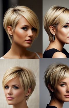 Short Blonde Haircuts For Women, Short Blond Haircut Women, Blonde Short Haircut, Short Haircut Ideas For Women, Modern Short Haircuts, Haircuts Ideas For Women, Short Haircuts Fine Hair, Short Haircuts Ideas, Haircut Ideas For Women