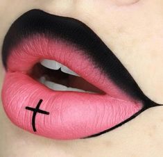 Halloweenský Makeup, Lip Art Makeup, Drag Make-up, Jesus Christ Superstar, Lipstick Art, Smink Inspiration, Makijaż Smokey Eye