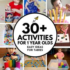 30+ Easy Activities for 1-Year-Olds - Busy Toddler Baby Activities 1 Year, Activities For One Year Olds, Easy Toddler Activities, Fun Indoor Activities, Baby Activity, Easy Toddler, Easy Activities, Busy Toddler, Toddler Learning Activities