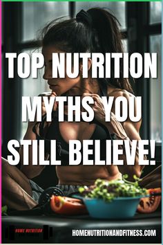 Curious about nutrition myths? Learn the truth behind common diet misunderstandings and misguided nutrition beliefs. This guide debunks food myths and clears up healthy eating misconceptions. Discover the real facts vs myths about nutrition and avoid falling for common diet myths. Click here to get the facts and make informed food choices! 6 Meals A Day, Food Myths, Diet Myths, Myths And Facts, Nutrition And Mental Health, Pre Workout Protein, Preventative Health, Eat Fat, Holistic Beauty