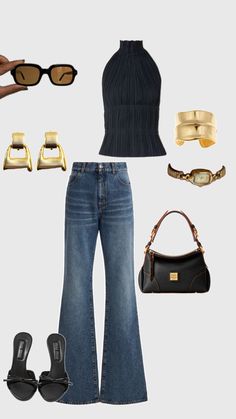 Jeans Shoes, Casual Fits, Daily Outfits, Summer Outfit, Classy Outfits, New Outfits