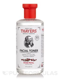 Thayers Rose Petal Alcohol-Free Witch Hazel with Aloe Vera Formula Toner will make your skin bloom. Thayers remarkably soothing Rose Toner is made with rose-petal water and our proprietary Witch Hazel extract. Thayers Witch Hazel Toner, Cucumber Facial, Thayers Witch Hazel, Witch Hazel Toner, Natural Toner, Ph Level, Glowy Skin, Toner For Face, Improve Skin Texture