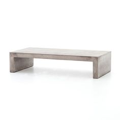 Parish Coffee Table Waterfall Coffee Table, Industrial Materials, Concrete Coffee Table, Magnolia Table, Concrete Materials, Coffee Table Grey, Concrete Forms, White Concrete, Outdoor Coffee Tables