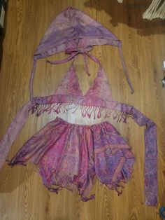 Best fits: - cup size: A-C - skirt: waist 27 - 36 inch (DM for other sizes) - shortest part of skirt: 8 inches long - longest part of skirt: 17 inches long This set includes: halter top, hood, and fairy skirt Handmade by me <3 Made to Order, ready to ship in 3-5 weeks DM for other colors! If you're interested in a different style top or skirt, or want to add sleeves or a garter! #handmade #fae #festival #fairy #rave Birthday Rave Outfit, Festival Set Up Ideas, Rave Tops Diy, Diy Rave Top, Sew Matching Set, 2000s Rave Aesthetic, Festival Sets, Subtronics Rave Outfits, Dark Fairy Rave Outfit