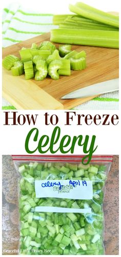 how to freeze celery in the microwave is easy and fun for beginners