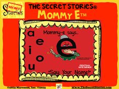 an advertisement for the secret stories mommy e, which is written in english and spanish