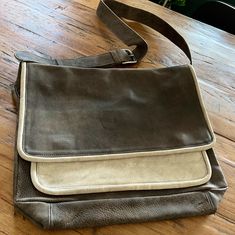 "I made this woman leather Messenger Bag from premium distressed Italian leather. This leather crossbody was made by hand . I sew this leather bag with love for fine workmanship and clean design.  - Distressed = Leather that has been rubbed, scratched or treated for a stylish  It is as beautiful as it is practical! The inside contains a variety of compartments and pockets to help you keep an organized bag. This bag can fit an IPAD, 11\" laptop, books, cosmetic bag as well as many accessories. - Grey Bag, Leather Crossbody Purse, Leather Messenger Bag, Leather Messenger, Women Leather, Distressed Leather, Nice Leather, Perfect Bag, Women Bag