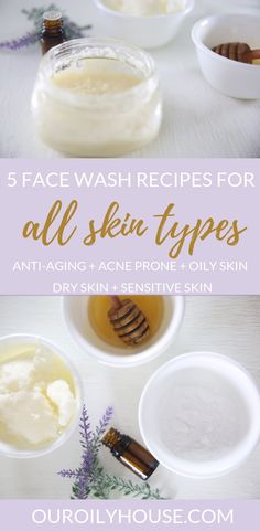 Face Acne, Homemade Face Masks, Homemade Face, Diy Essential Oils