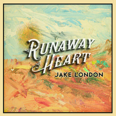 the cover art for runaway heart by jane london, featuring an image of a painting