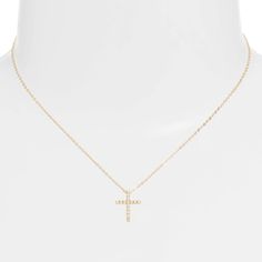 Nwt Ships Same Day Price Is Firm Please Faceted Stones Illuminate The Cross Pendant Of This Dainty Chain Necklace. 14 3/4" Length; 3 1/2" Extender; 1/2" Pendant Drop Lobster Clasp Closure Goldtone /Cubic Zirconia Gold Necklace Cross, Nordstrom Jewelry, Dainty Chain Necklace, Gold Cross Necklace, Dainty Chain, Outfit Making, Gold Cross, The Cross, Real Gold