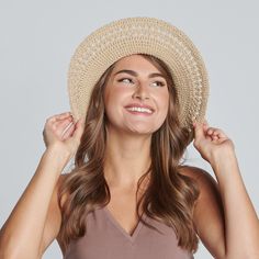 The sister to our handmade original cotton crochet, this hat features a beautifully scalloped edge paired with our signature crocheted style. With its easily storable design and great sun protection, this hat is perfect for any occasion! Features: Packable 4" brim Hat size: 57cm One size 100% cotton UPF 50