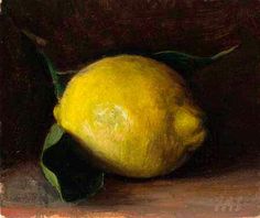 Soyut Sanat Tabloları, Lemon Tree, Paintings I Love