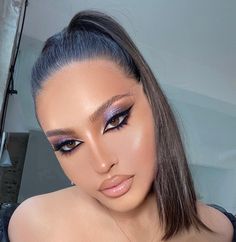 Ballroom Makeup, Exotic Makeup, Mekap Mata, 20 Makeup, Swag Makeup, Purple Makeup, Smink Inspiration